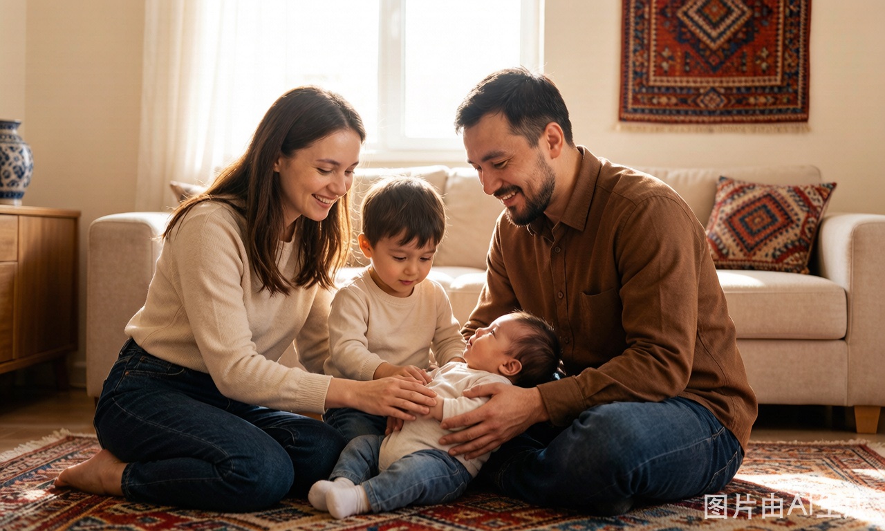 Family formed through surrogacy in Kyrgyzstan